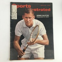 Sports Illustrated Magazine August 26 1963 American Tennis Player Dennis Ralston - £8.91 GBP