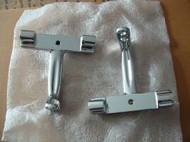 Harley Davidson chrome passenger footboard support kit NEW - $278.90 CAD