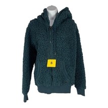 Marc New York NEW Women&#39;s Fleece Full Zip Jacket Teddy Hooded Size Small - £25.35 GBP