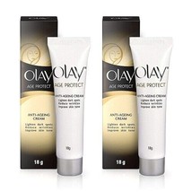 Olay Age Protect Anti-Ageing Cream, 18gm x 2 pack (free shipping world) - $19.24