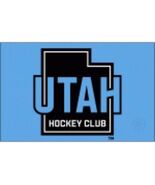 gt Utah Mammoth  NHL Hockey Logo Poster Art Print 12x8in Metal Sign Vintage - $34.64
