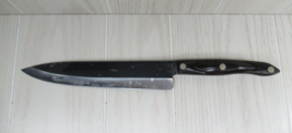 Cutco 1725 JB 9 1/4&quot; Inch Chef&#39;s Knife Black Contoured Ergonomic Handle - £62.27 GBP
