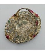 Vintage Souvenir Tin Ashtray Candy Dish Washington D. C. Made In Japan P... - $22.48 CAD
