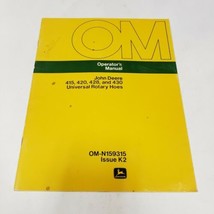 John Deere OM-N159315 Issue K2 op. manual 415, 428, 430 Universal Rotary... - £7.90 GBP