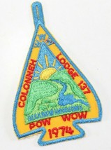 Vintage 1974 Colonneh Lodge 137 WWW OA Pow Wow Boy Scout of America Camp... - $10.52