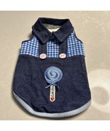 Dog-Cat/Pet/Puppy Soft Blue Small Tee Shirt Top Clothing Ruff Ruff - $9.89