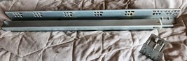 R-533 21.25 Inch Drawer Slide Rails Chrome Color Garage Tool Storage Glides - $298.05 MXN