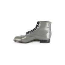 Men Leather Stacy Adams Madison Ankle Boot Biscuit High top 00015-10 Gray image 4