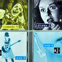 Stock Música Drama Tensión Comedia Pop 4 Cd Lote Killer Canciones Njj Production - £26.05 GBP