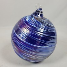 Vintage Christopher Radko Hand Blown Glass Christmas Ornament 3.5 Inch Round - $55.17