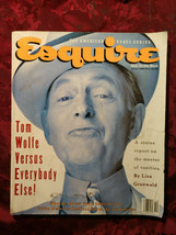 ESQUIRE magazine October 1990 Tom Wolfe Jerry Glanville Dan Rather Katey Sagal - £5.16 GBP