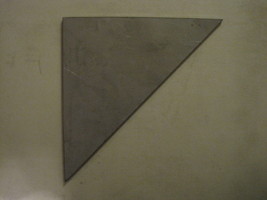 1 Pc of 12&quot; Steel Gussets, 1/8&quot; Steel, Weld Gusset, A36 Steel, Triangle - $52.50