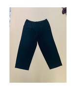 Citiknits Wide Leg Lounge Pants Pockets Comfy Black Size Pants 1X 2X Plu... - $24.37 CAD