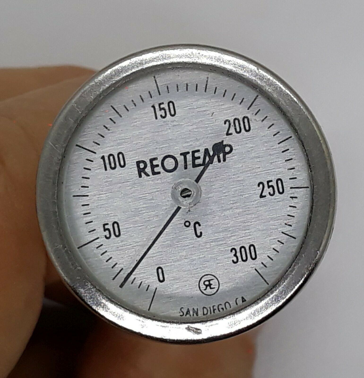 Reotemp Thermometer 0-300° Celsius 1&quot; Face 2 1/2&quot;&quot; Stem - $21.99