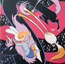 2014 Adventure Time Poster Fionna &amp; Cake Tiny Kitten Teeth 16 x 11&quot; DWJJ8 - $557.00 MXN