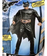 Rubie&#39;s Boys M(8-10) The Dark Knight Trilogy Batman Jumpsuit Cape &amp; Mask... - $23.23 CAD