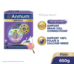 1 x ANMUM Materna, Low Fat No Added Sugars Pregnancy Milk, Plain, 650g  - $51.90