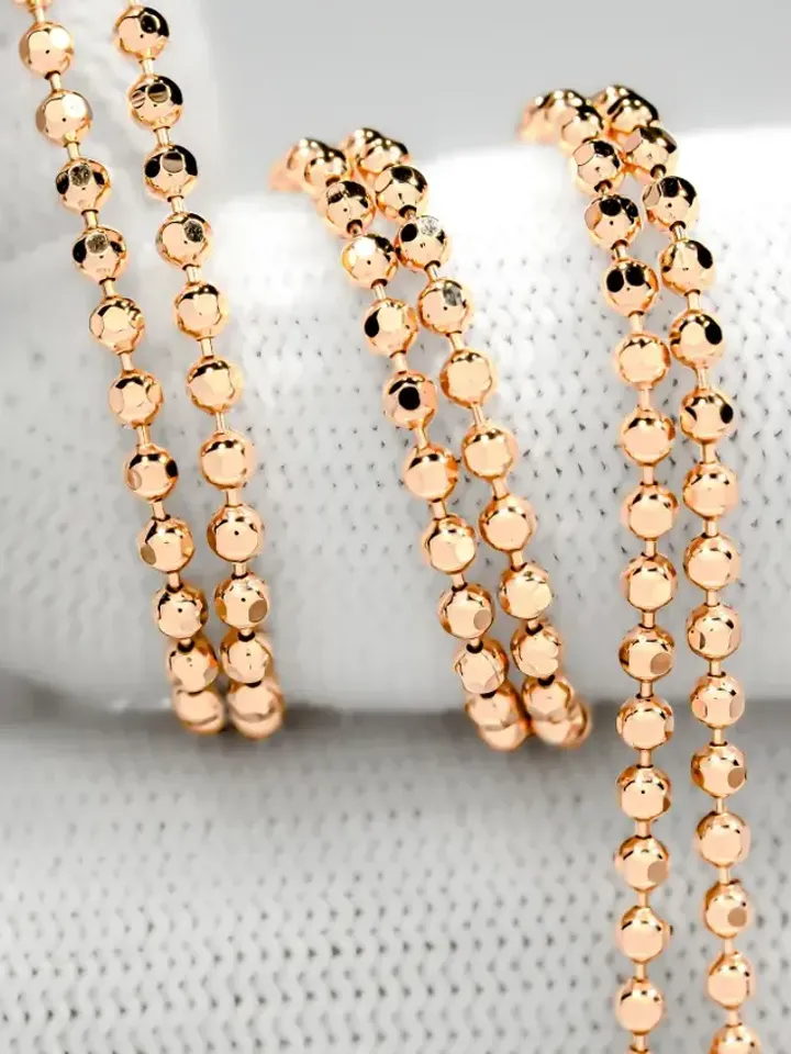 Chain Silver gold plated 925 assay value, Fantasy weave - $119.00