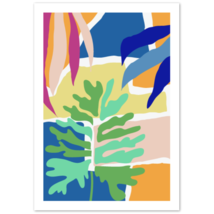 Colorful Tropical Botanical Poster 01 - £14.34 GBP+