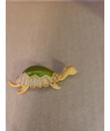 1960s Green Enamel Turtle Brooch - $34.21 CAD
