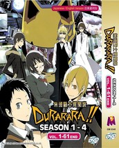 Anime DVD Durarara!! Season 1 - 4 (Vol.1-61 End) English Dubbed Audio Version - £25.35 GBP