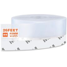 26 Feet Transparent Silicone Seal Strip - Ultimate Door &amp; Window Weather... - $29.65