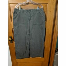 Tangents Army Green Straight Skirt Size 13/14 Womens - £11.95 GBP