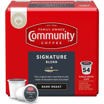 Signature Blend 54 Count Coffee Pods, Dark Roast, Compatible with Keurig... - $83.94