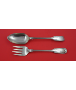Fiddle Thread by James Robinson Sterling Silver Salad Serving Set unusual - $12,751.38 MXN