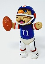 Ganz Bros WRINKLES Poseable PVC 3.75&quot; Figure Football #11 VTG 1985 Dog Toy - $5.85