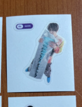 SION NCT WISH Official Photo Sticker &#39;poppop&#39; Kpop Authentic - $4.19 CAD