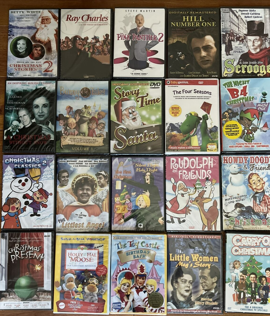 Primary image for 20 HOLIDAY DVD LOT BRAND NEW AS SHOWN IN PICTURES ONLY ONE SET LEFT RARE ITEMS