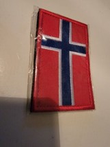 Flag Of Norway Iron On Patch New  - £9.15 GBP