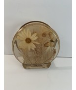 Vintage Design Gifts International Napkin Holder Lucite Flowers  &amp; Butte... - £7.27 GBP