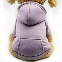 Warm Pet Clothes Autumn Winter Cat Dog Coat Puppy Outfit Hoodies Suit Co... - £4.70 GBP