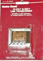 Radio Shack 70 Volt 10 Watt line Transformer  32-1031B new in package - £7.17 GBP