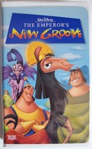 Disney The Emperor&#39;s New Groove Animated Family Video Vhs 2001 Collectible Rare - £4.79 GBP