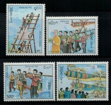 Laos 1227-1230 MNH Rocket Festival Customs Cultural Events Science ZAYIX 031222 - £2.56 GBP