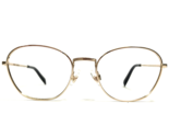 Warby Parker Eyeglasses Frames COLBY 2403 Gold Round Full Wire Rim 50-18... - £73.89 GBP