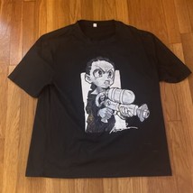 deKryptic The Boondocks Say Hello To My Little Friend Black Shirt Size XL - $33.17