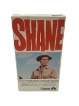 Shane VHS Tape 1953 Alan Ladd Jean Arthur 1952/1980 - £5.42 GBP