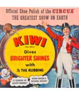 1953 Kiwi Boot Polish Advertisement Ringling Brothers Circus Ringmaster ... - $29.99
