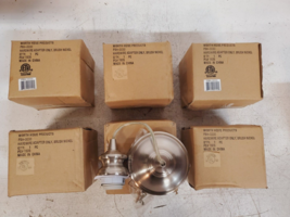 8 Qty Worth Home Products Brushed Nickel Hardwire Adapters Only PBH-0030... - $92.59
