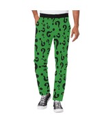 Men&#39;s Riddler Questions All Over Print Casual Trousers Pants - $66.55 CAD