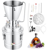 VEVOR 13 Gal Alcohol Distiller Machine Brewing Equipment DIY Whiskey Hom... - $5,870.64 MXN