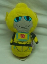 Hallmark Itty Bittys Transformers Yellow Bumblebee 5&quot; Plush Stuffed Animal Toy - £11.68 GBP