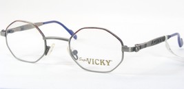 Super VICKY SV3 C519 Gris Multicolore Unique Rare Lunettes Kids 40-21-120 Italie - £29.70 GBP