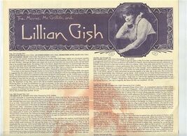 Movies Mr Griffith &amp; Lillian Gish Afternoon Film Theatre Detroit Institu... - $17.82