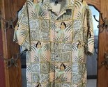 Tommy Bahama Relax Beach Hawaiian Shirt 100% Silk Hula Girls Polynesian ... - £38.58 GBP