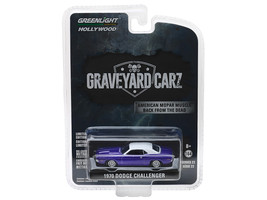 1970 Dodge Challenger Purple with White Top &quot;Graveyard Carz&quot; (2012) TV Series (S - £13.91 GBP